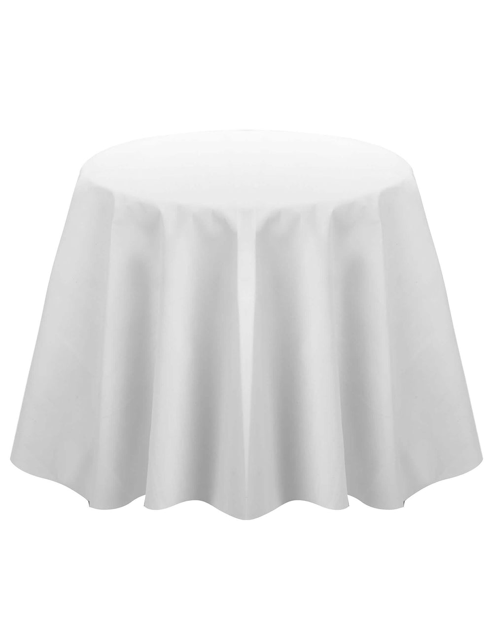 Mise en situation de la nappe ronde en intissé mariage et baptême