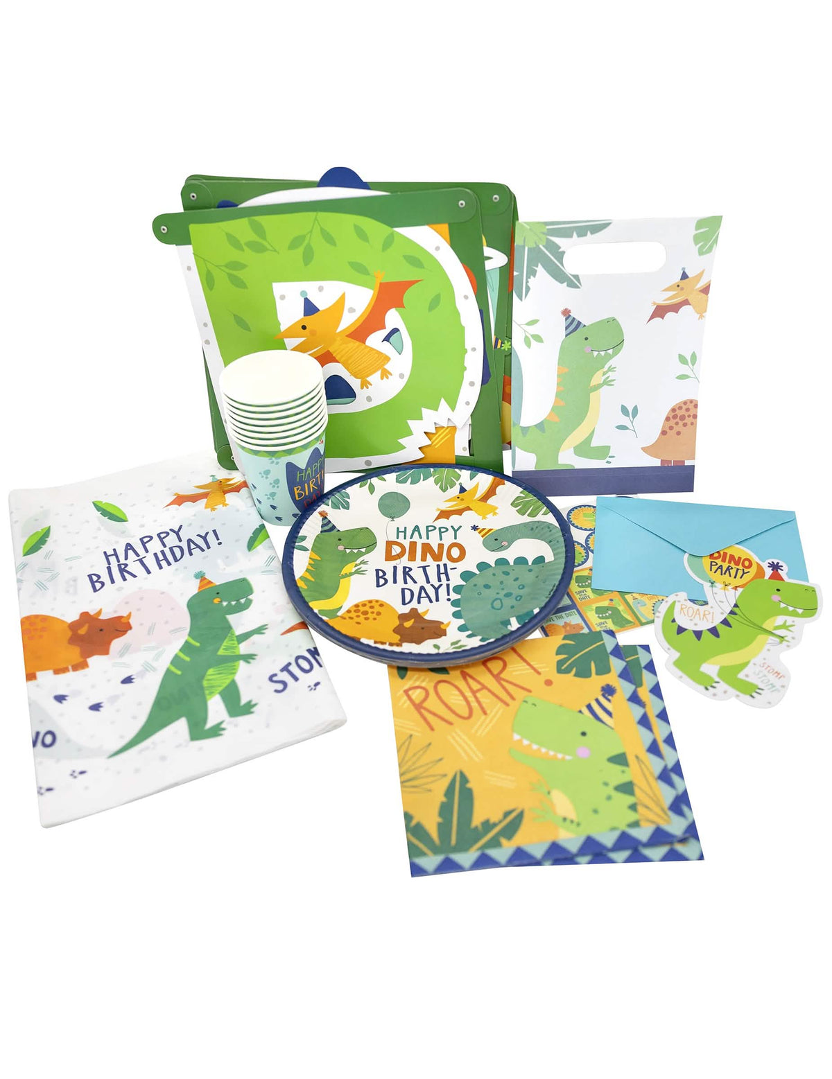 Dino-paketti 51 osaa syntymäpäiville