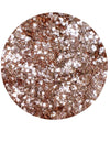 Paillettes biodégradables Tchin Tchin pour maquillage bronze et cuivré