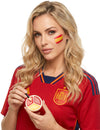 Espanjan kannattajan meikkipaletti