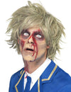Perruque courte zombie pour homme blonde
