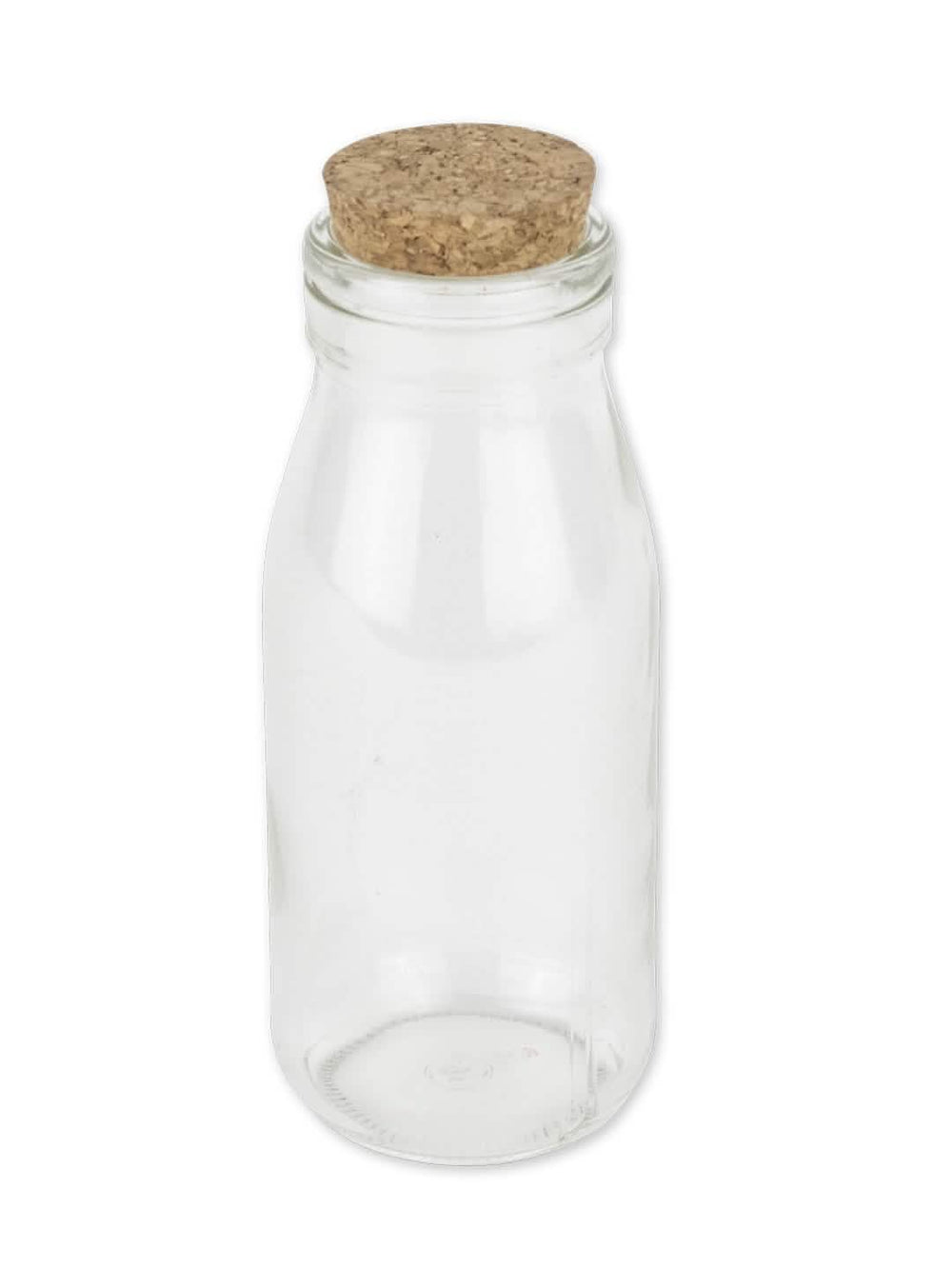 Bouteille en verre candy bar pour mariage avec bouchon en liège