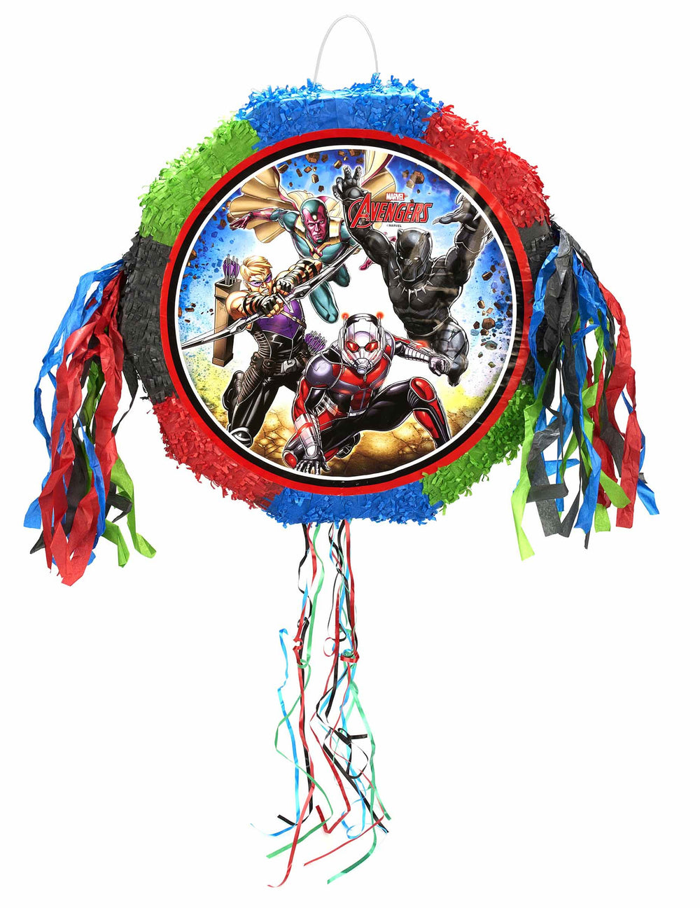Edestä kuva Pinata The Avengers