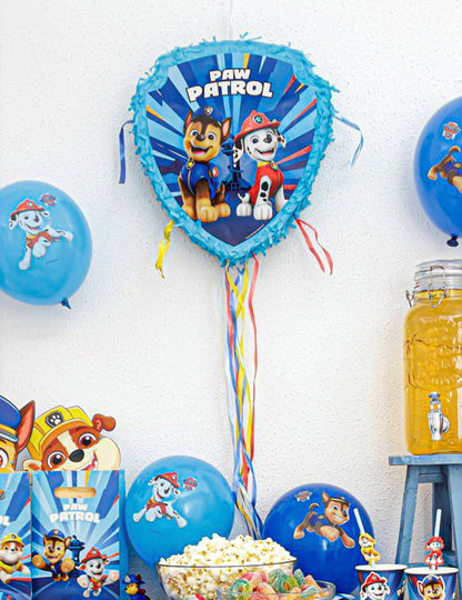 Sininen naruista vedettävä piñata Ryhmä Hau™ 33 x 38 cm
