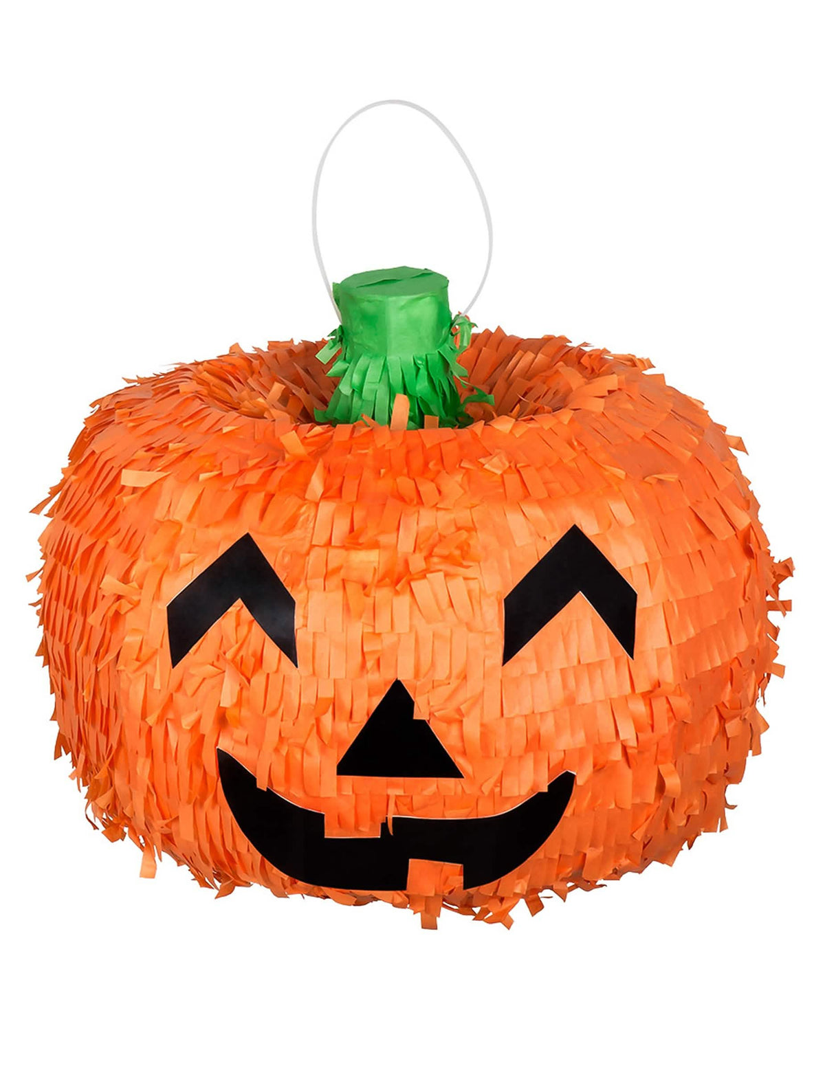 halloween-kurpitsapiñata juhliin, oranssi ja vihreä