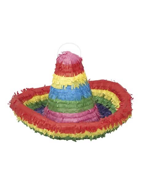 Pinata Sombrero juhliin monivärinen