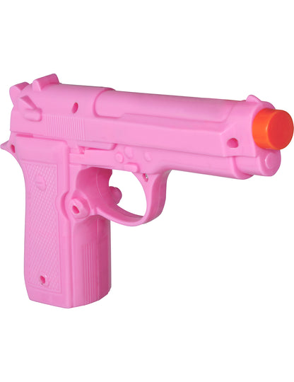 Vaaleanpunainen leikkipistooli 23 cm