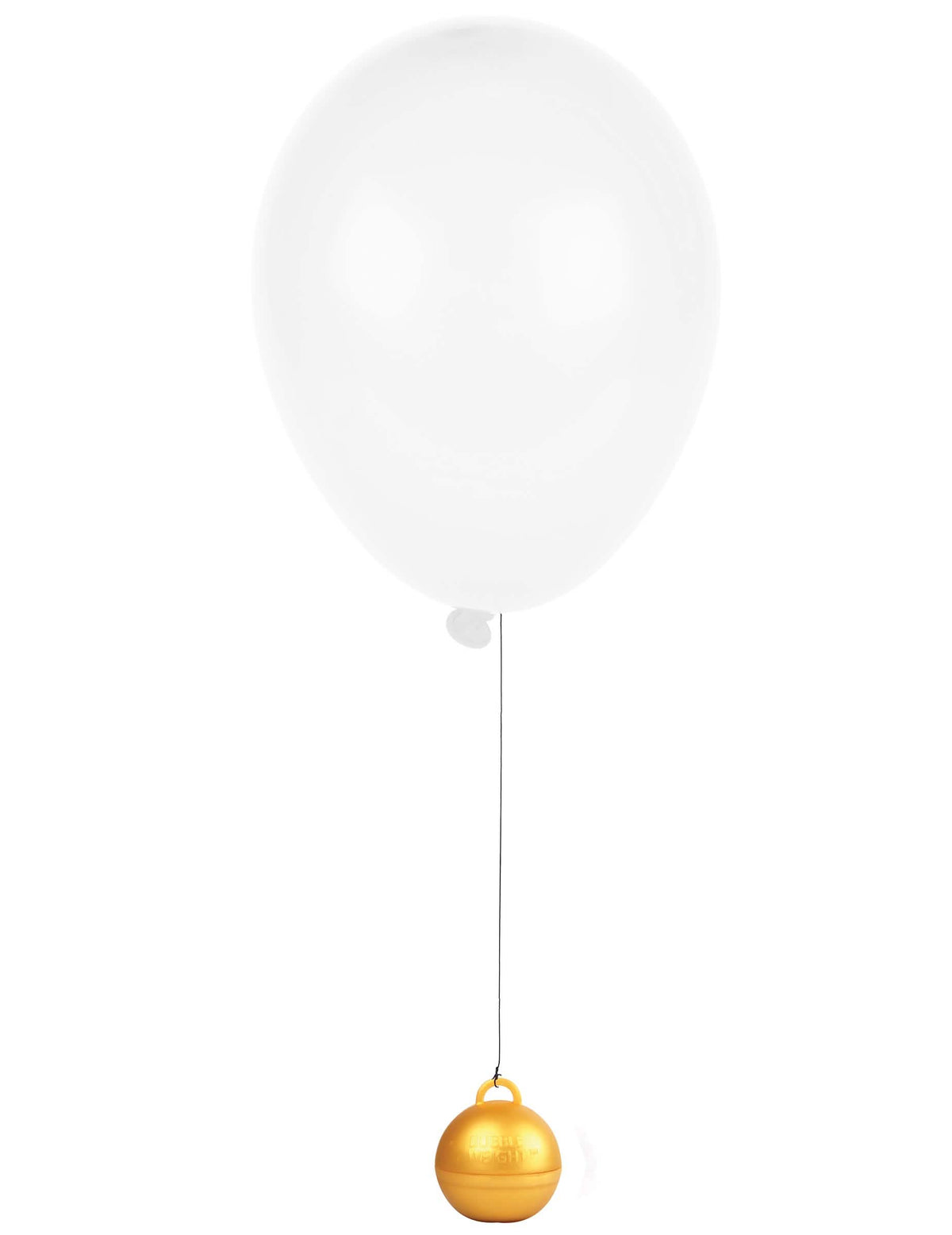 Paino ilmapallolle, helium, kulta väri