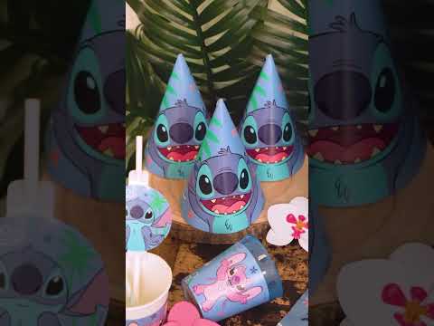 4 Sacs cadeaux papier Stitch™