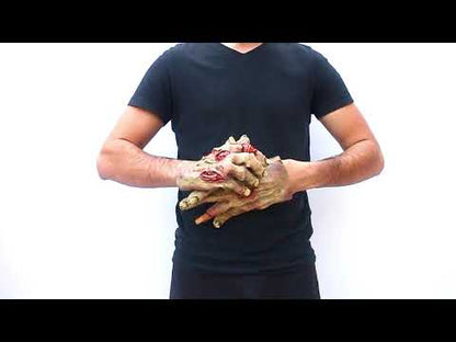 Gants zombie adulte Halloween