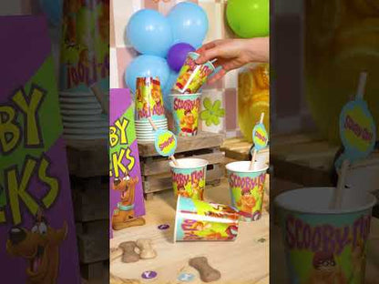 8 Gobelets en carton Scooby-Doo™ 210 ml 