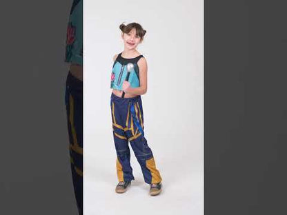 Déguisement Chasseuse de démon Kpop en pantalon fille