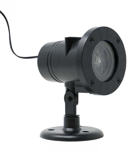 Vue de profil du projecteur silhouettes led Noël et Halloween