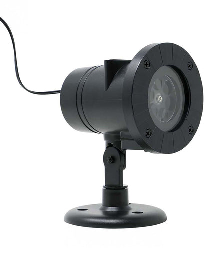 Vue de profil du projecteur silhouettes led Noël et Halloween