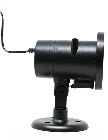 Vue de profil du projecteur silhouettes led