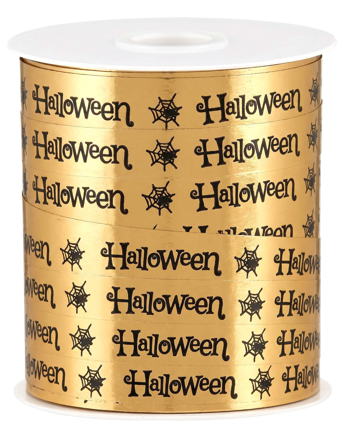Halloween-nauha kulta 10 mm x 25 m