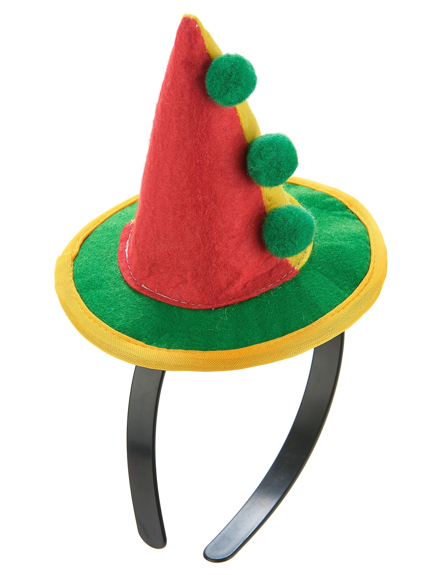 Klovnin värikäs minihattu