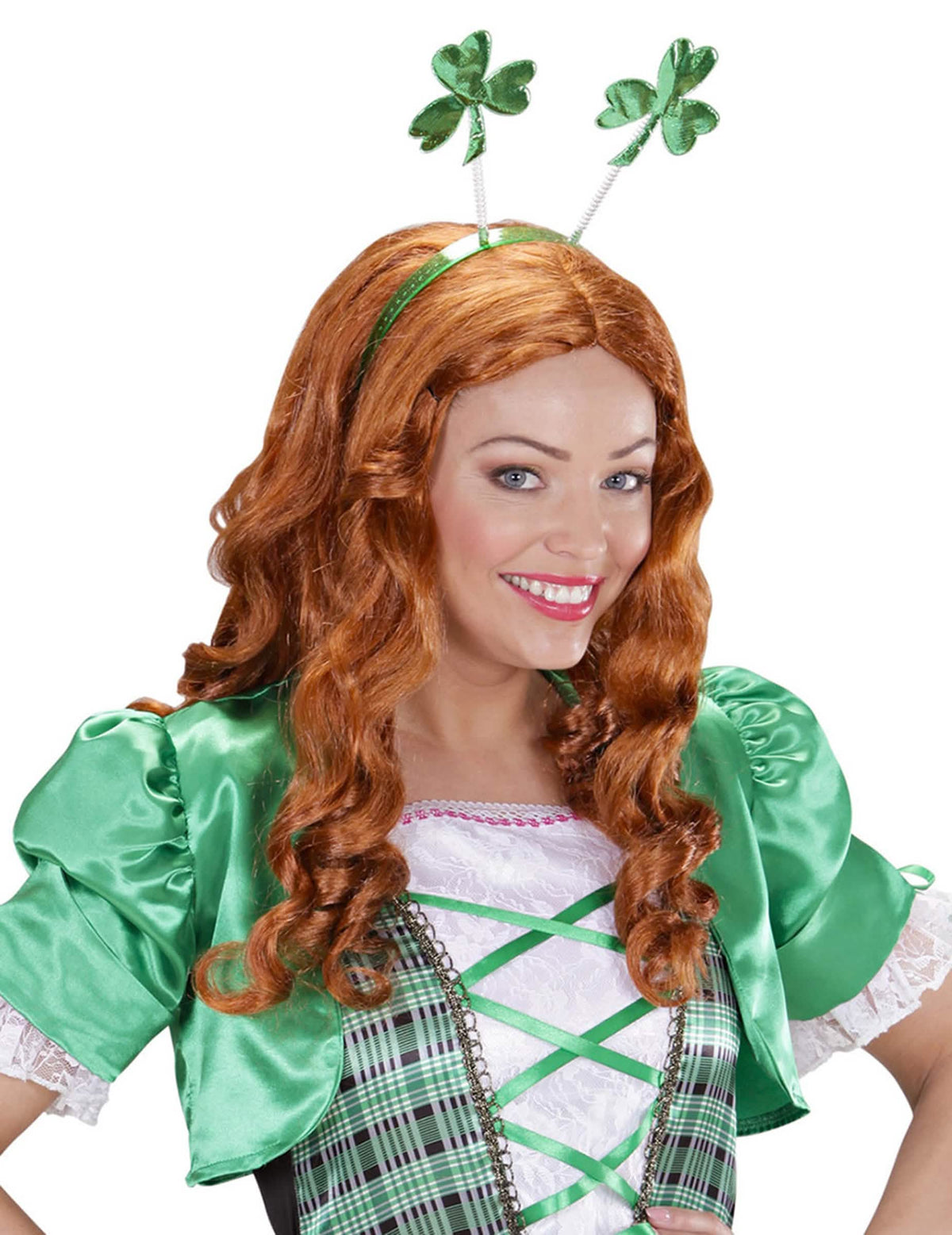 Panta kolmilehteä saint patrick's day aikuiset vihreä jousilla