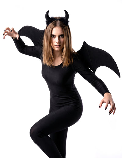 Mustan demonin halloween-setti