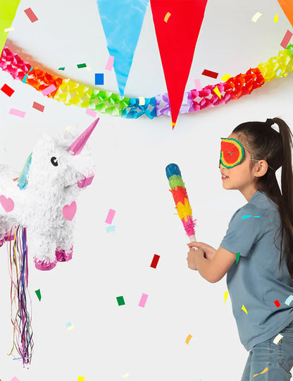 Piñata-setti: keppi ja silmikko