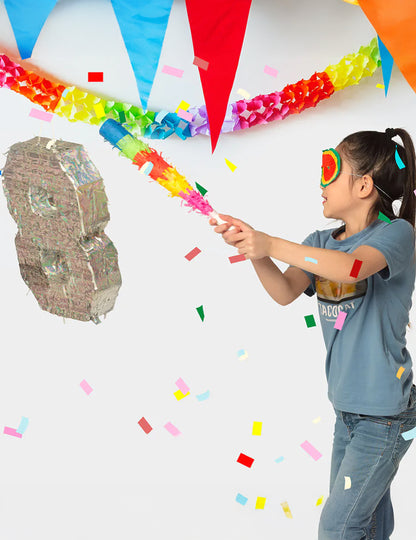 Piñata-setti: keppi ja silmikko