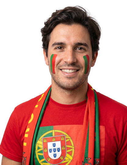 Portugalin kannattajan meikkipuikko