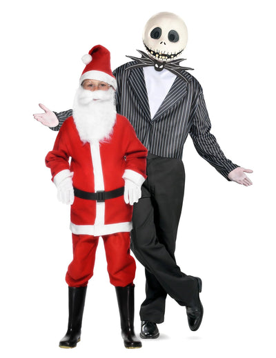 Jack Skellington™ ja Joulupukin pariskuntaasu vanhemmille ja lapsille