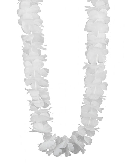 12 valkoista havaijikaulakorua