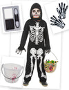 Pojan Halloween luuranko valepuku