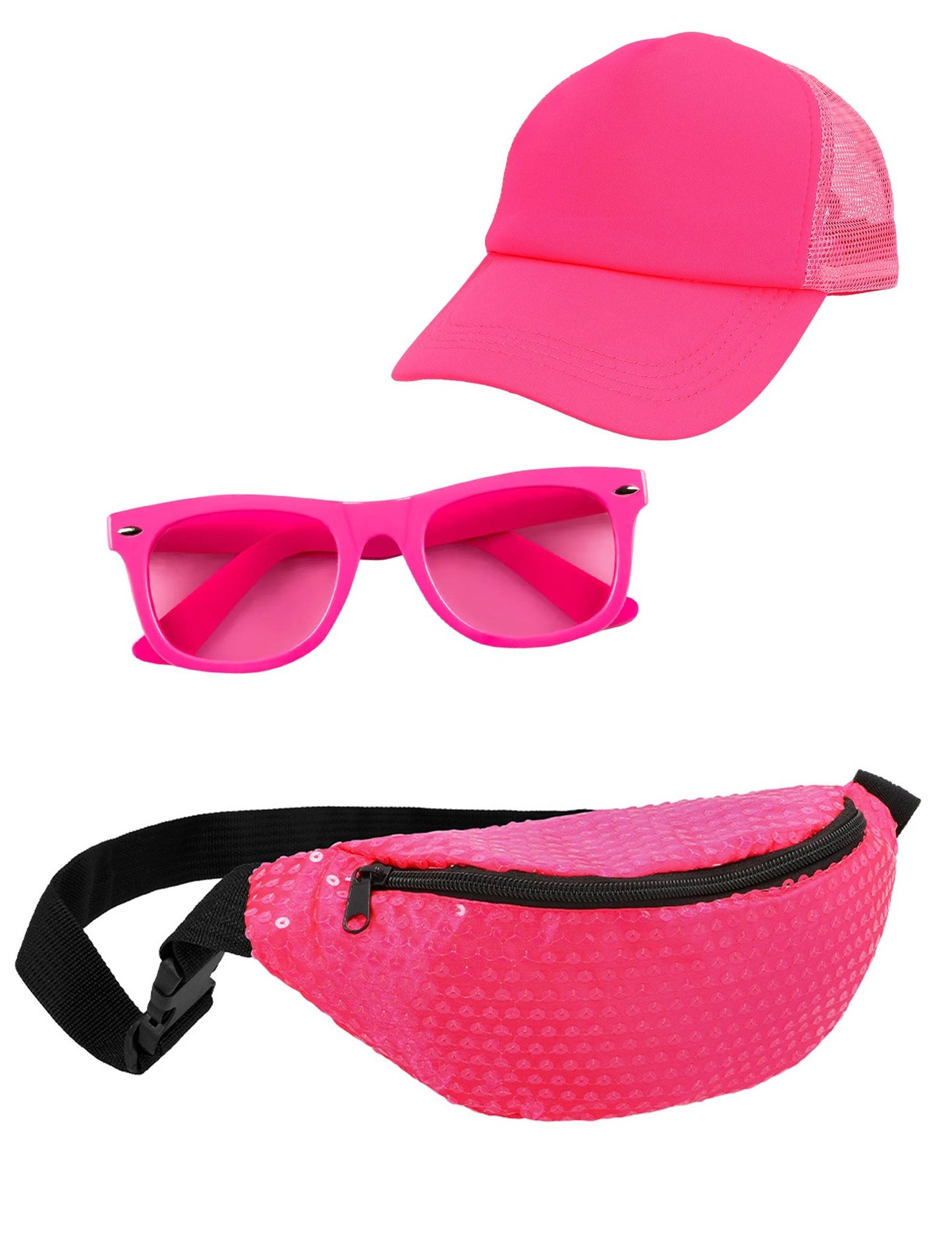 Neon pinkki lisävarustesarja