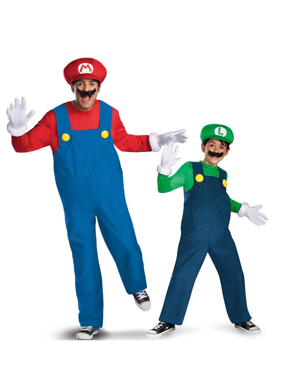 Mario™ ja Luigi™- pariasu isälle ja pojalle