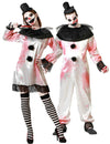 Pierrot Assassin -asu aikuisille, halloween-pariskunnalle