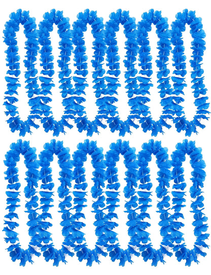 12 kirkkaan sinistä havaijikaulakorua