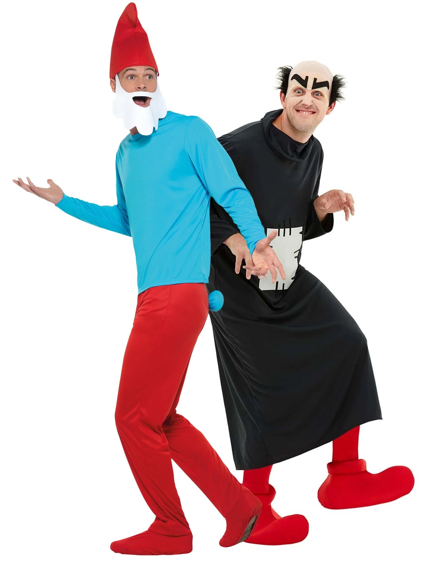 Grand ™ Smurffin ja Gargamel ™ -parin puku aikuisille