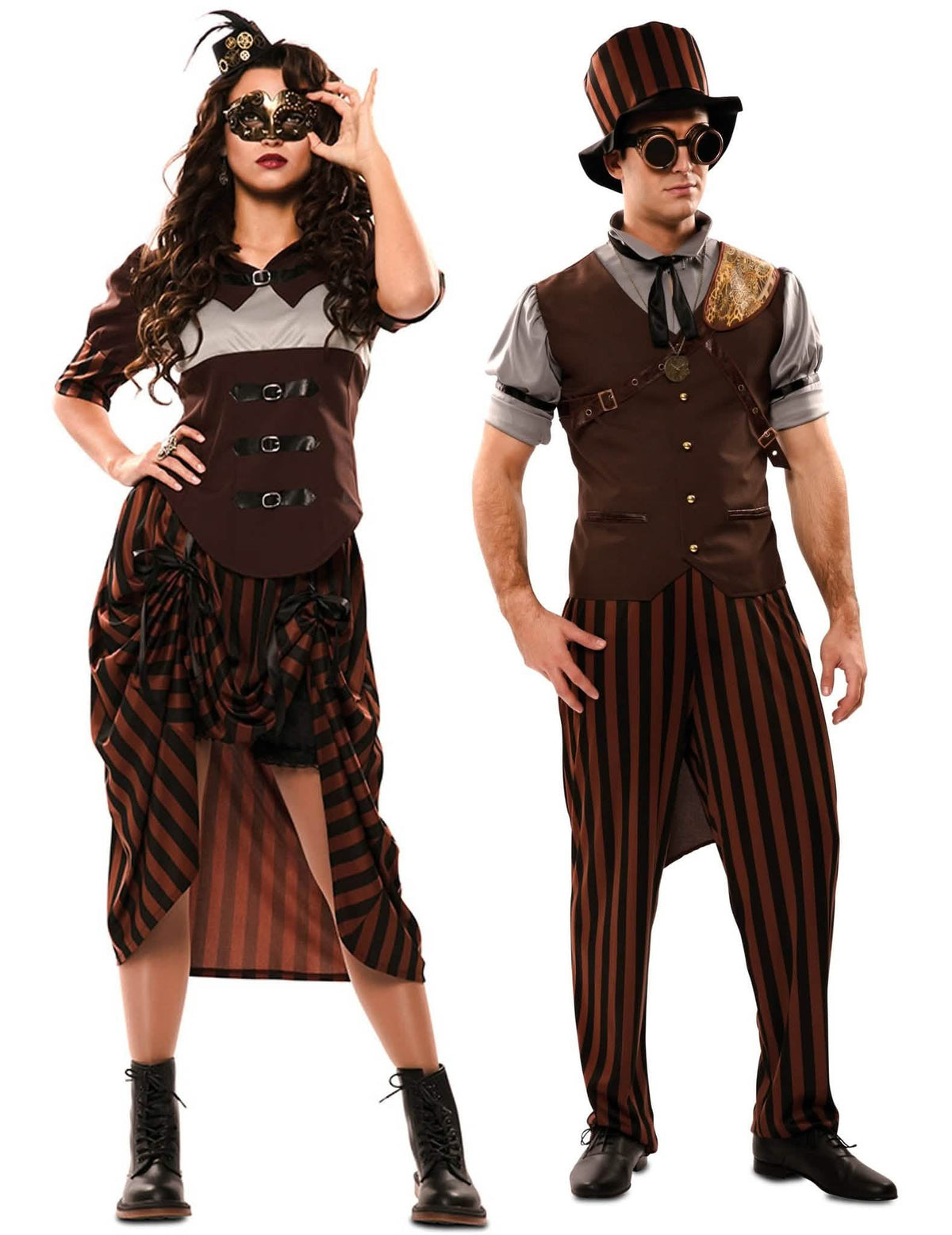 Steampunk- ruskea pariasu aikuisille