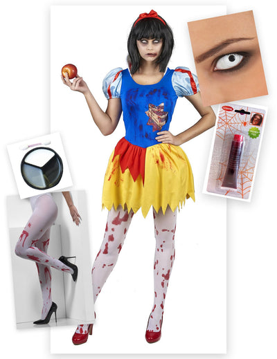 Mykytetyn prinsessan halloween-asusetti