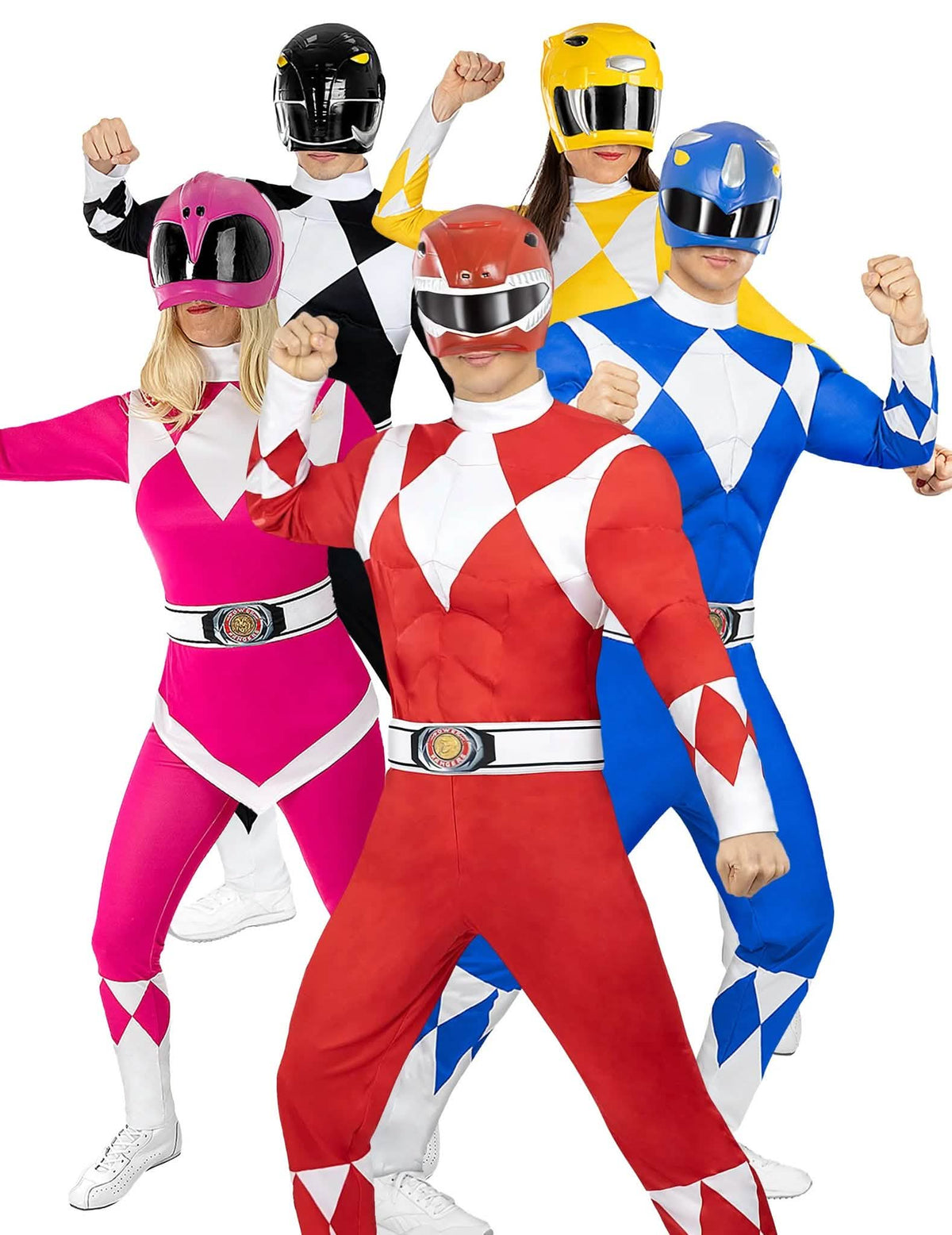 Power Ranger™ ryhmäasu aikuisille