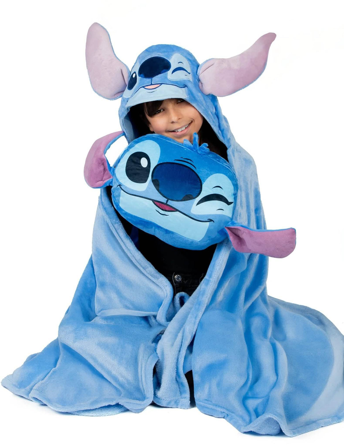 Stitch™ -fleecepeitto ja tyynysetti