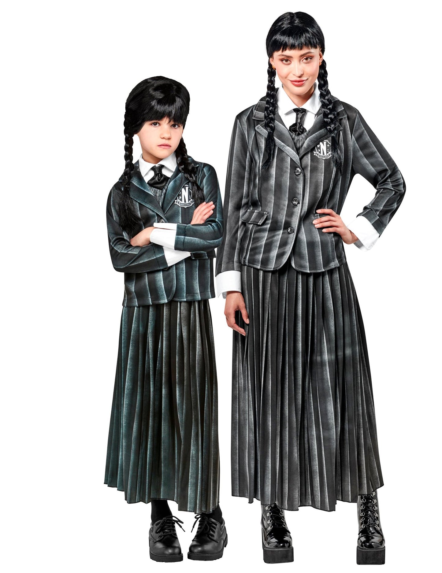 Keskiviikkona Addams™ koulupukuparipuku aikuisille lapsille