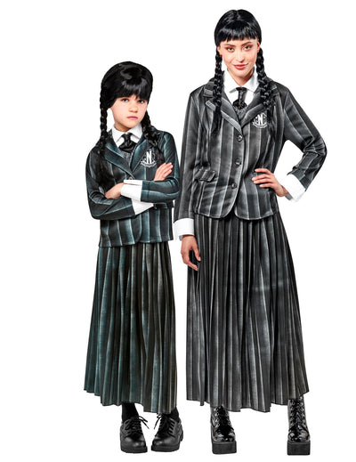 Keskiviikkona Addams™ koulupukuparipuku aikuisille lapsille
