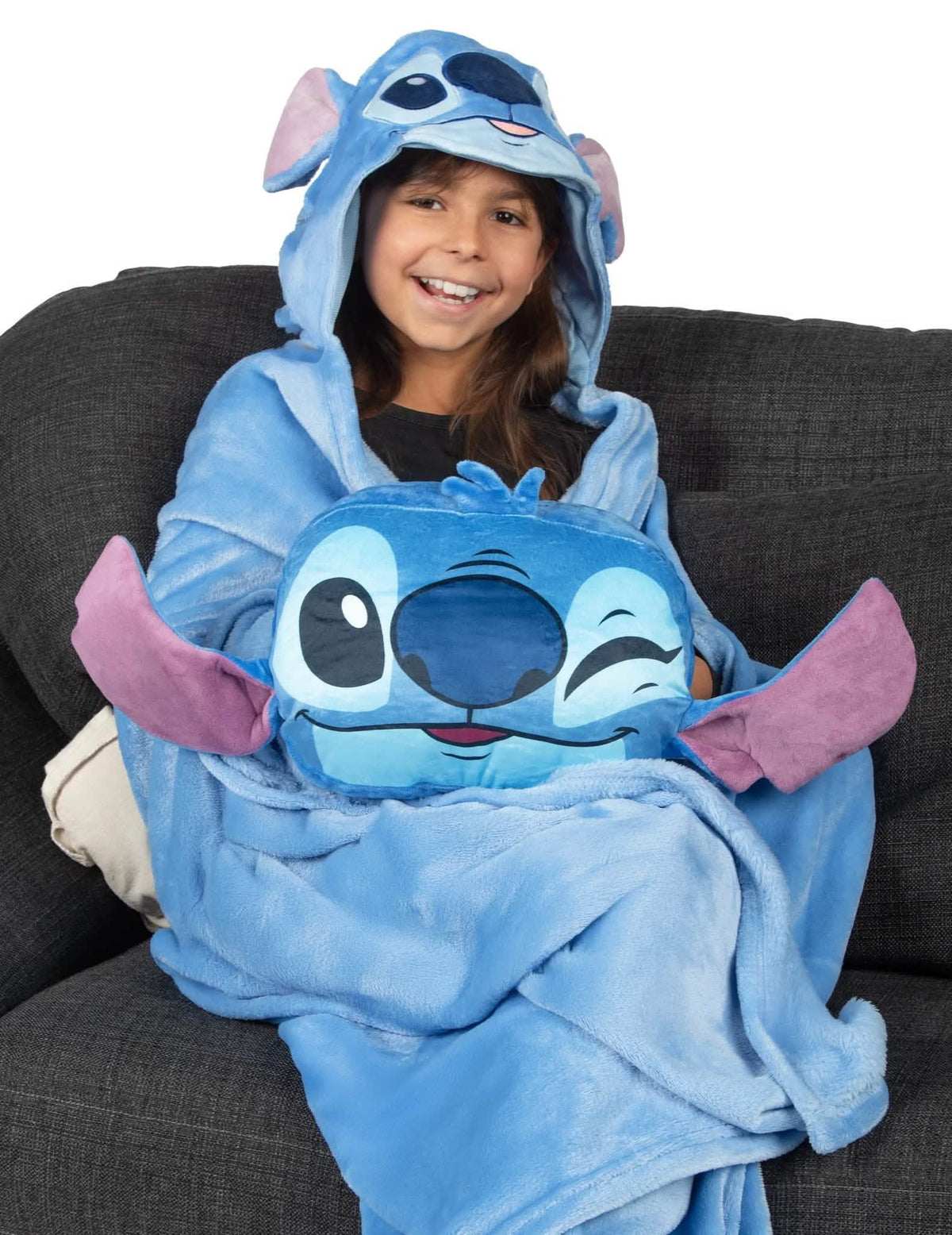 Stitch™ -fleecepeitto ja tyynysetti