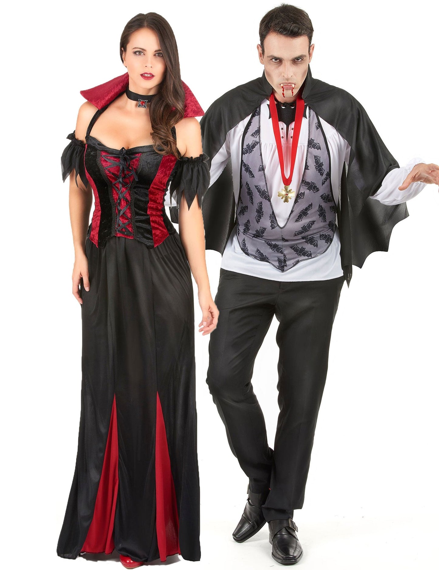 Herra ja rouva vampyyri - aikuisten halloween pariasu