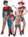 Tappajaklovnin perheen Halloween-asu