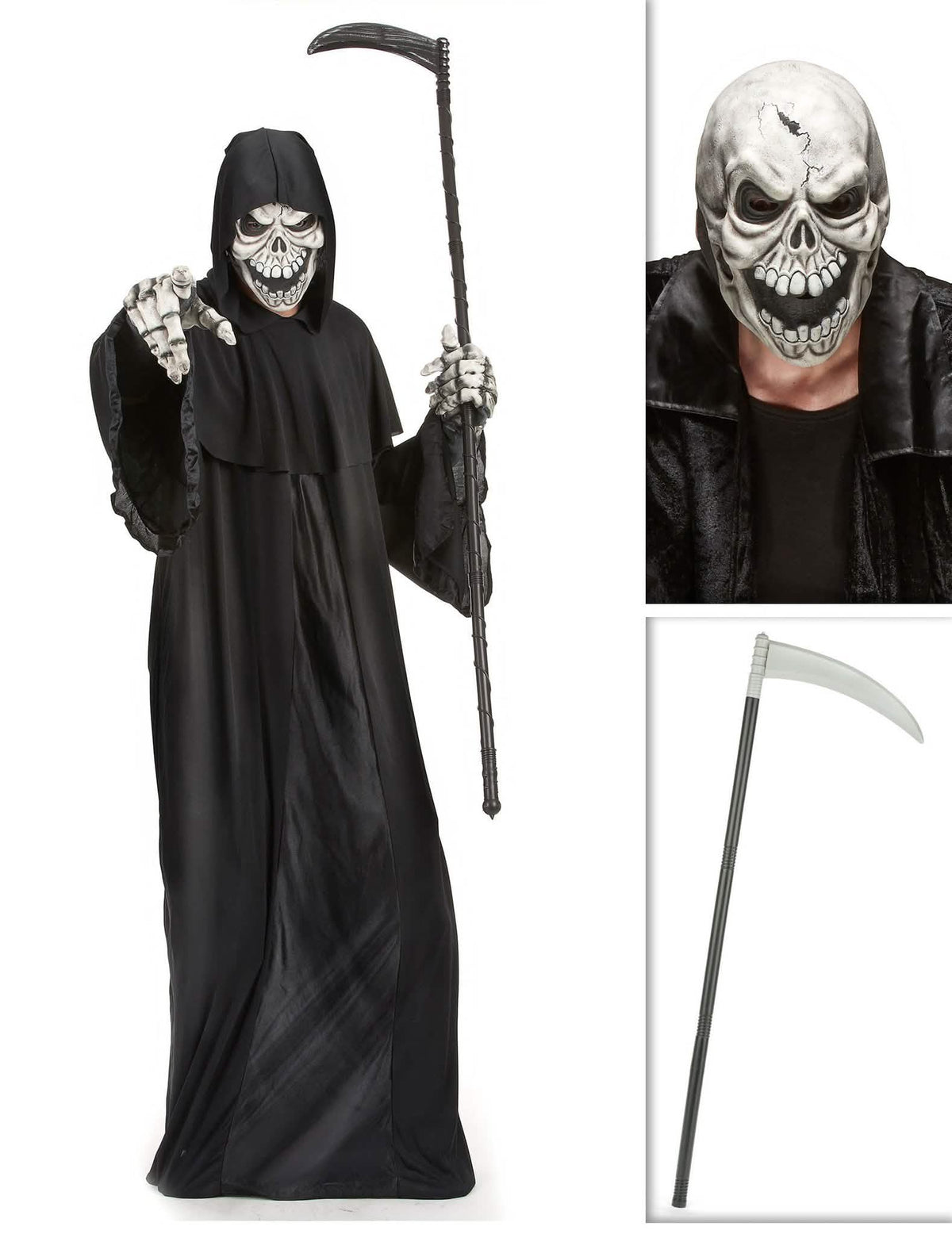 Viikatemies-asu - Halloween setti aikuisille