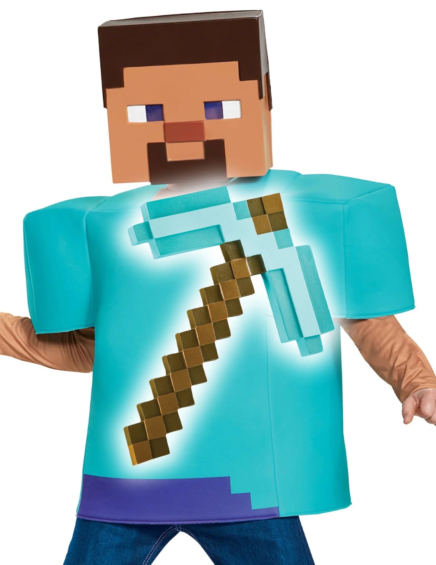 Minecraft™ Steve ja Pickaxe -asusarja lapsille