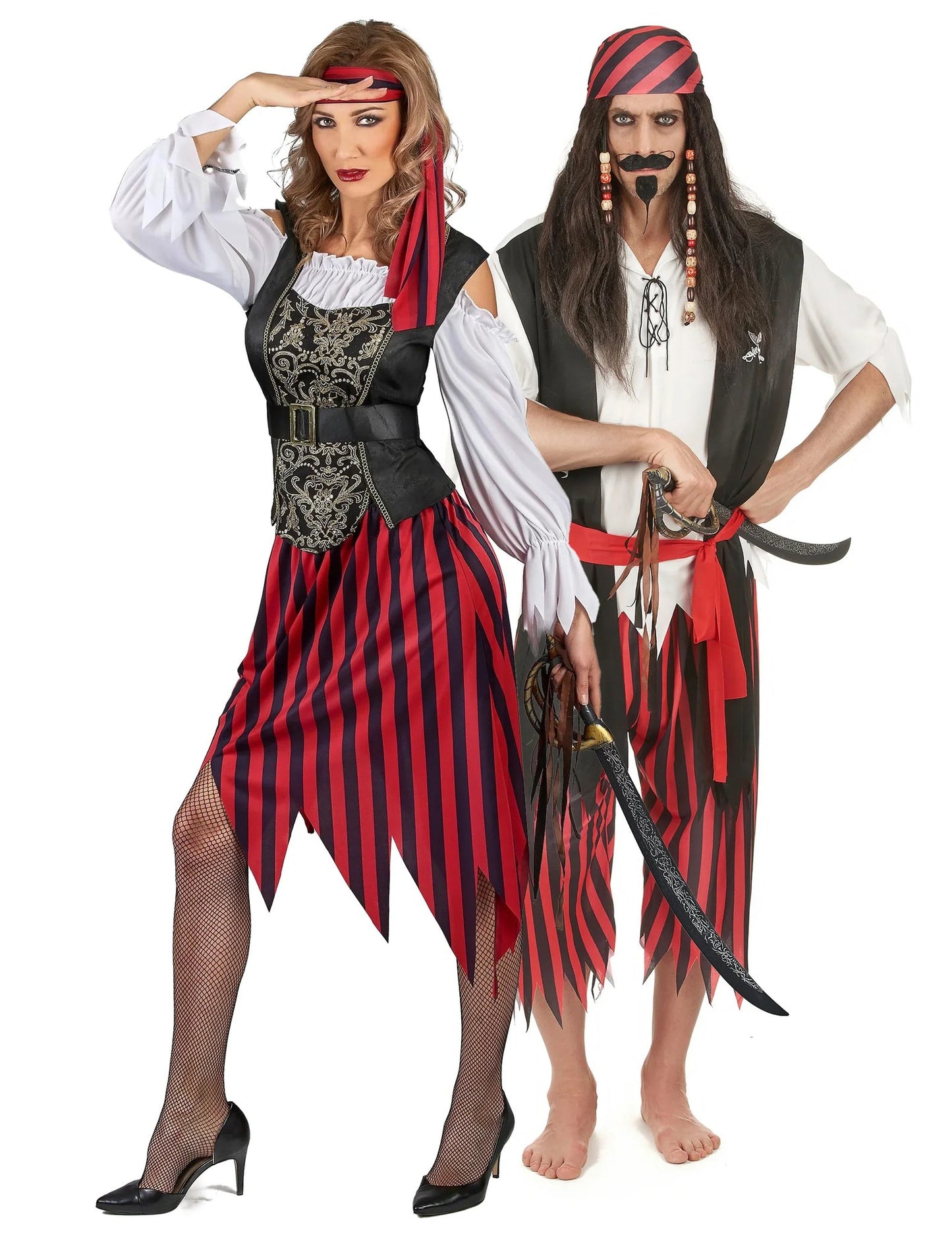 Gypsy corsair merirosvoparin puku aikuisille