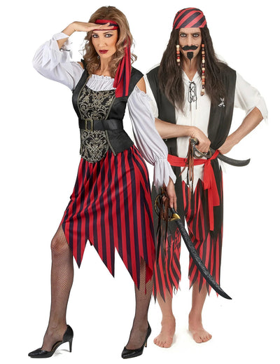 Gypsy corsair merirosvoparin puku aikuisille