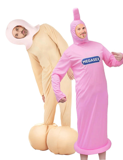 Pariasu huumori-penis ja kondomi aikuisille