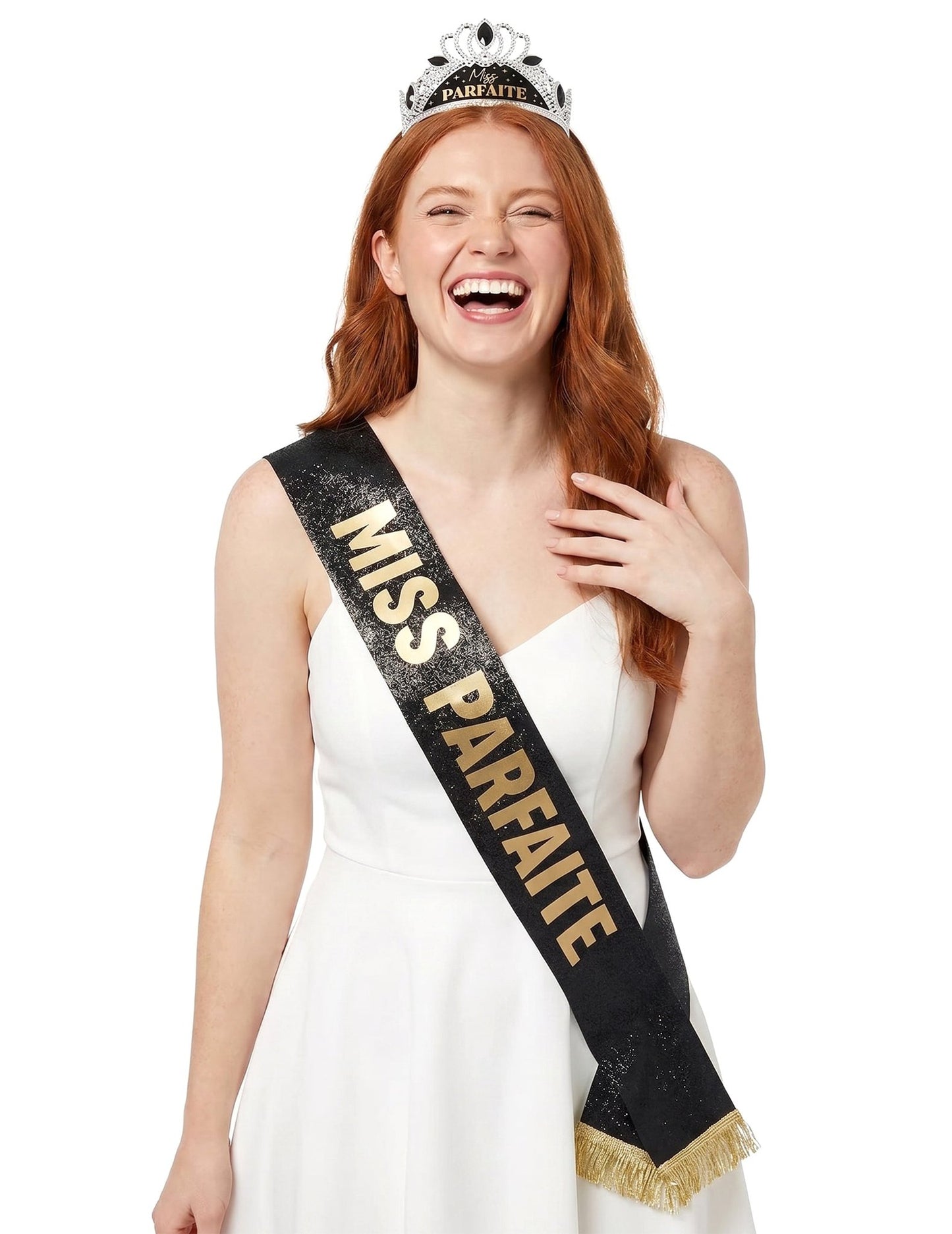 Set miss parfaite écharpe et diadème