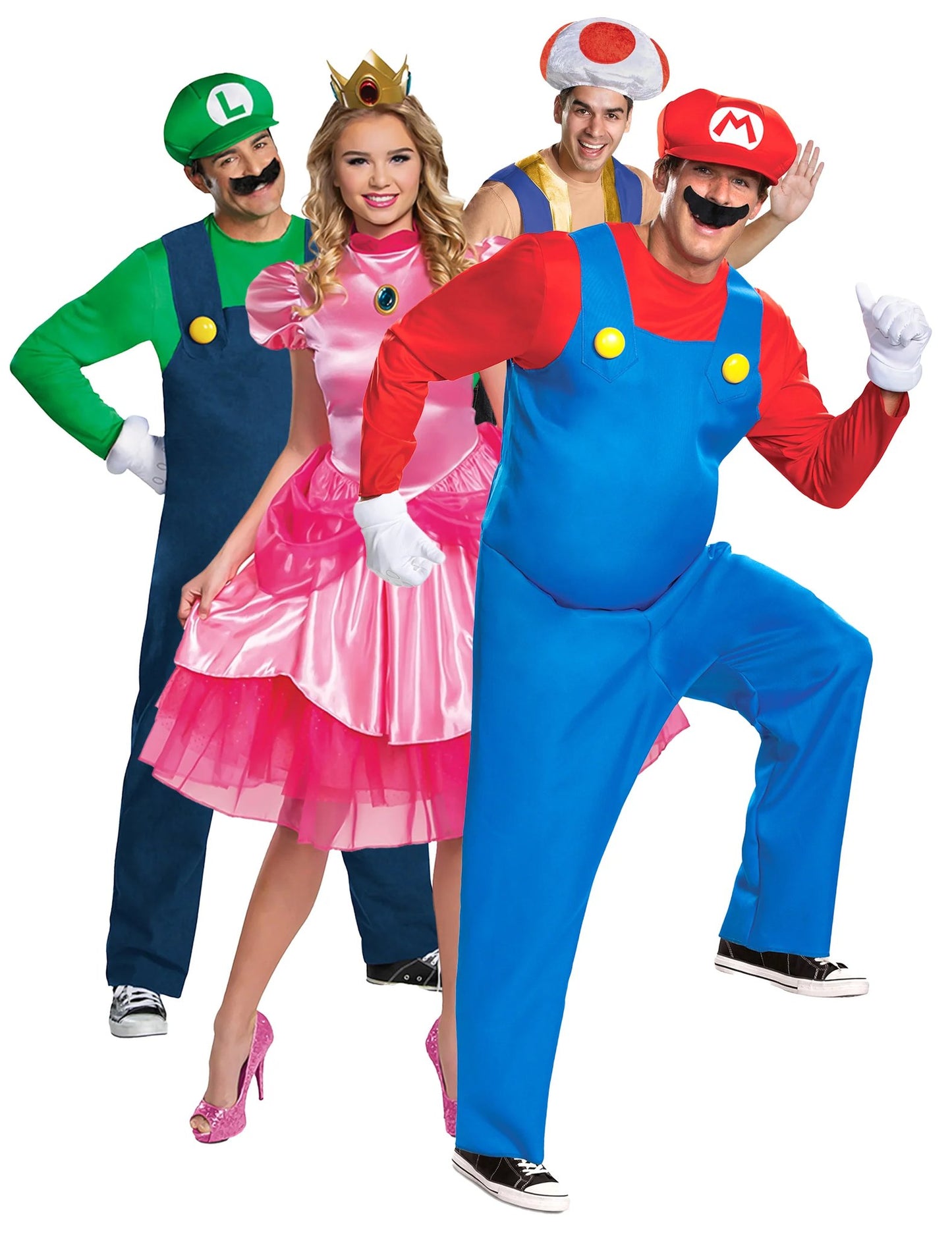 Nintendo Mario™ ryhmäasu aikuisille